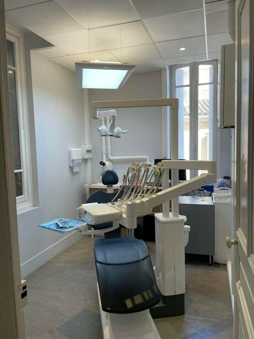 Salle de soins du cabinet Lafourcade